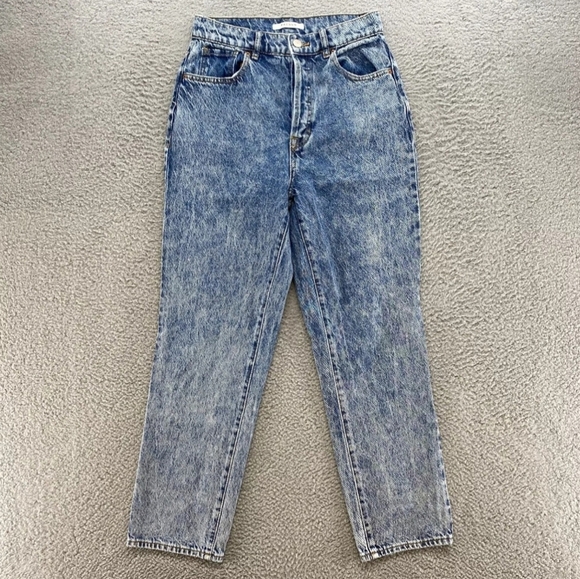 Pacsun High Rise Straight Light Blue Jeans Size 23 women - Picture 1 of 4